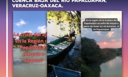 Crisis del agua en la región de la Cuenca del Papaloapan. ¿Sequía o saqueo?